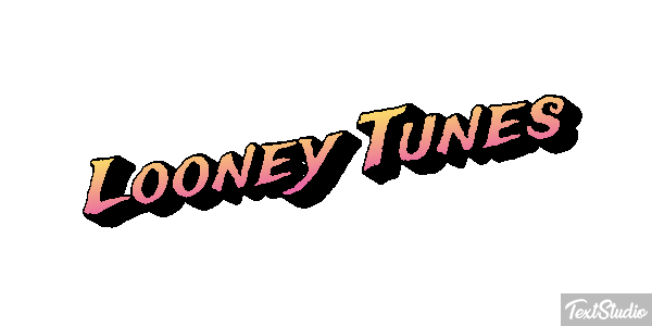Looney Tunes テキスト効果