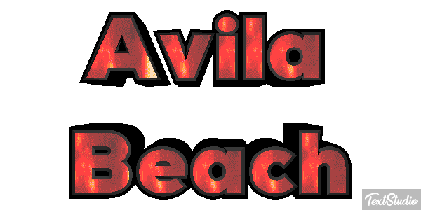 Avila Beach Effetto testo