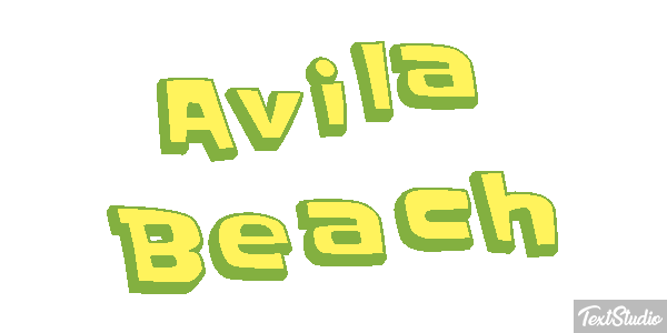 Avila Beach Effetto testo