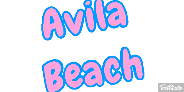 Avila Beach Effetto testo