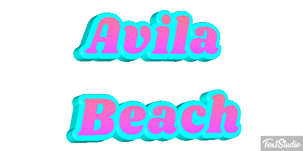 Avila Beach Effetto testo