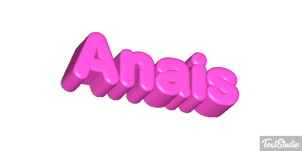 Anais Text effect