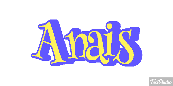 Anais Text effect