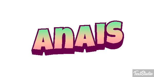 Anais Text effect