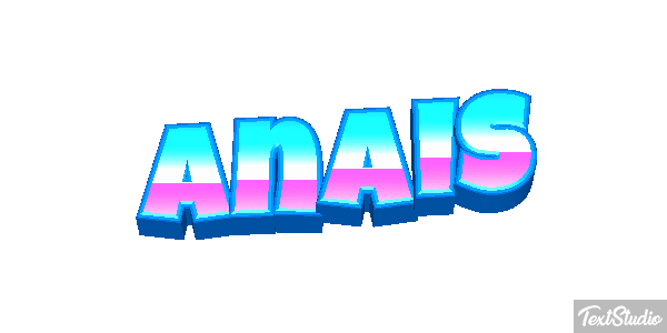 Anais Text effect