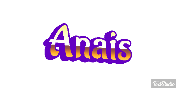 Anais Text effect