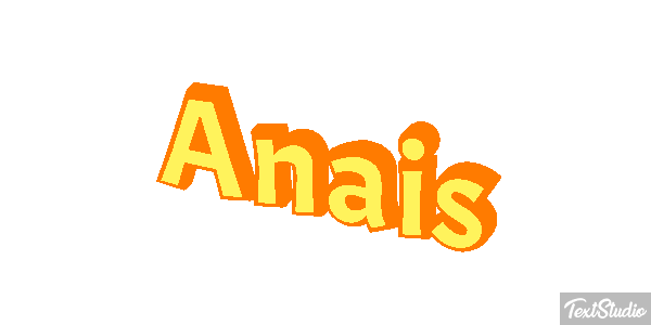 Anais Text effect
