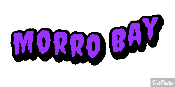 Morro Bay Effetto testo