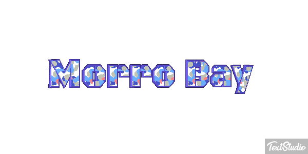Morro Bay Effetto testo