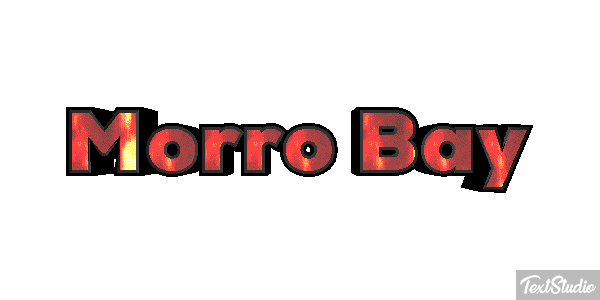 Morro Bay Effetto testo