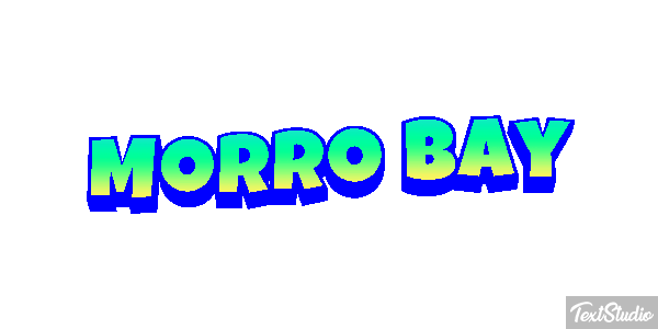 Morro Bay Effetto testo