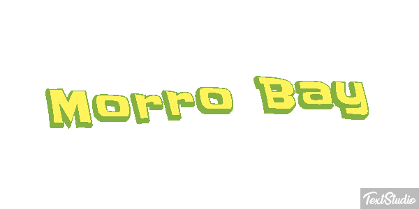 Morro Bay Effetto testo