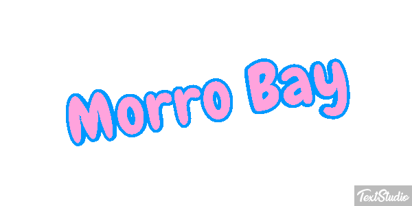Morro Bay Effetto testo