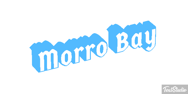 Morro Bay Effetto testo