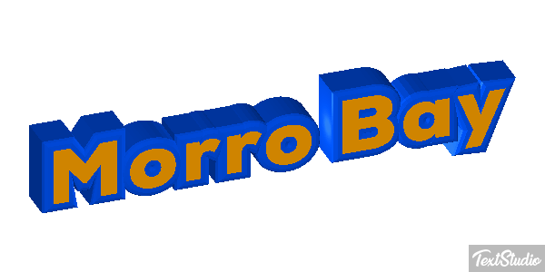 Morro Bay Effetto testo