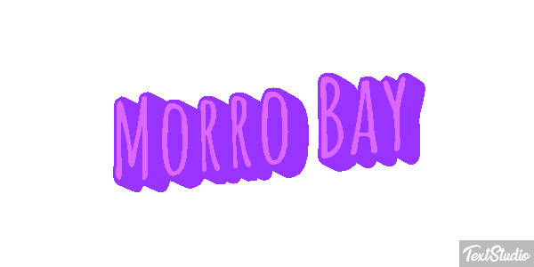 Morro Bay Effetto testo