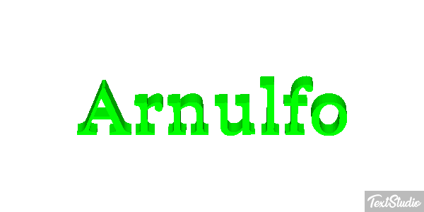 Arnulfo Text effect