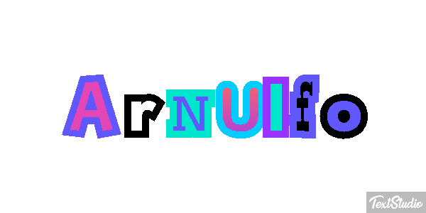 Arnulfo Text effect