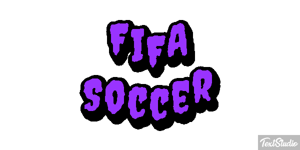 FIFA Soccer Effet de texte