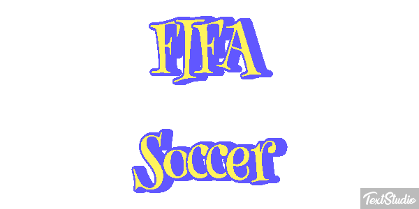 FIFA Soccer Effet de texte