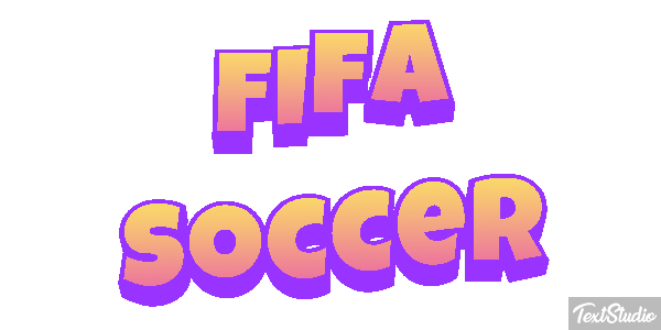 FIFA Soccer Effet de texte