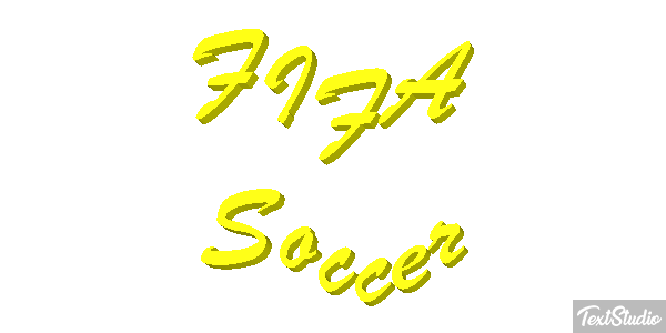 FIFA Soccer Effet de texte