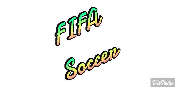FIFA Soccer Effet de texte