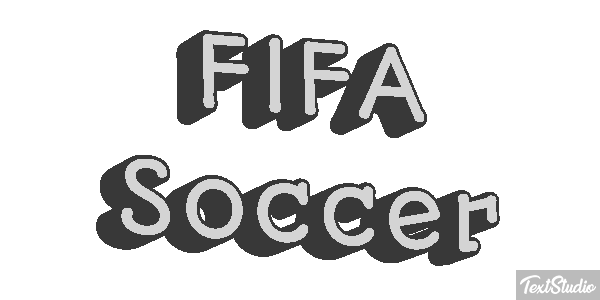 FIFA Soccer Effet de texte