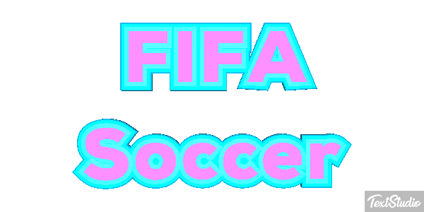 FIFA Soccer Effet de texte