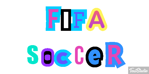 FIFA Soccer Effet de texte