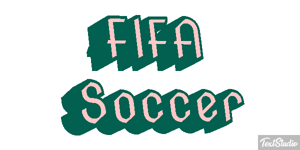 FIFA Soccer Effet de texte