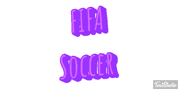 FIFA Soccer Effet de texte