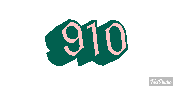 910 Effetto testo