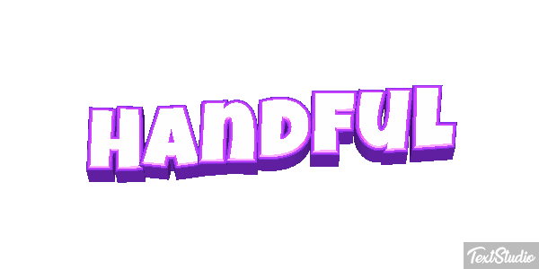 Handful Efeito do texto