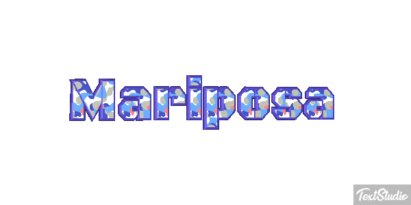 Mariposa Efecto de texto