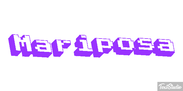 Mariposa Efecto de texto