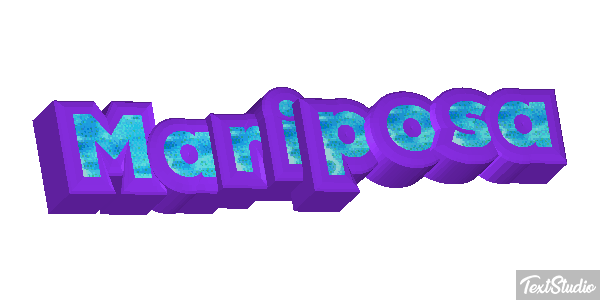 Mariposa Efecto de texto