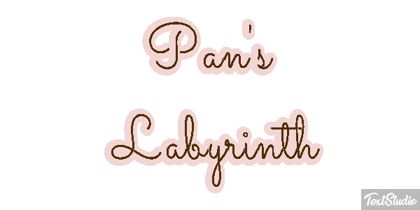 Pan's Labyrinth Effetto testo