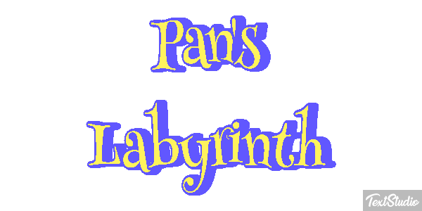 Pan's Labyrinth Effetto testo