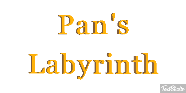 Pan's Labyrinth Effetto testo