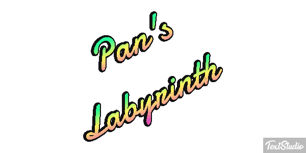 Pan's Labyrinth Effetto testo