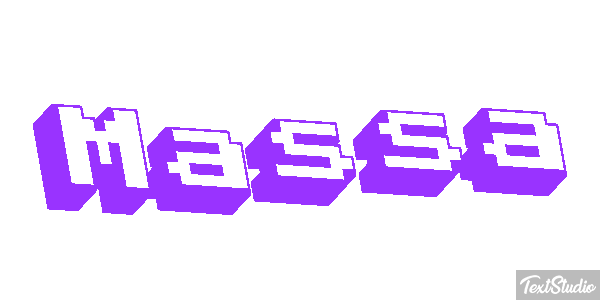 Massa Текстовый эффект