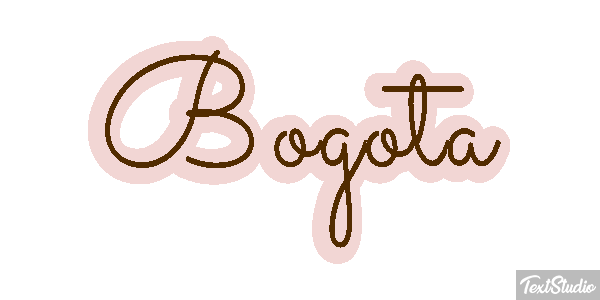 Bogotá Efekt tekstowy