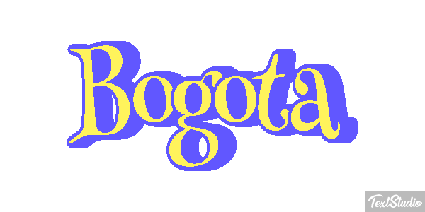 Bogotá Efekt tekstowy