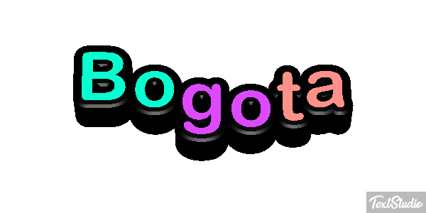 Bogotá Efekt tekstowy
