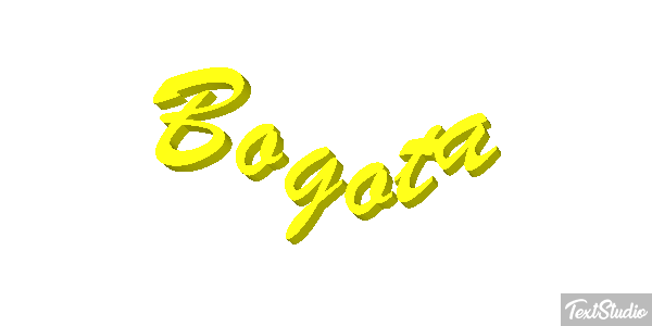 Bogotá Efekt tekstowy