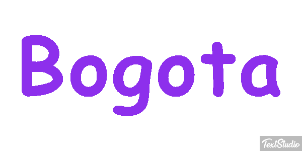 Bogotá Efekt tekstowy