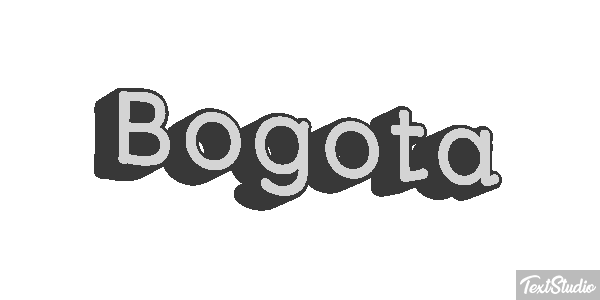Bogotá Efekt tekstowy