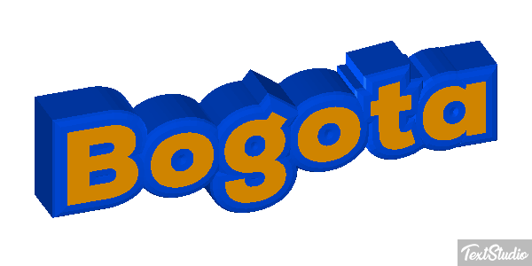 Bogotá Efekt tekstowy