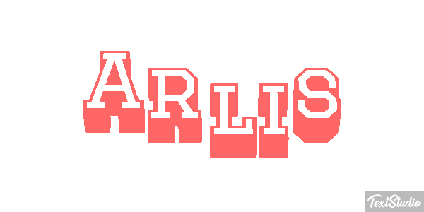 Arlis Texteffekt